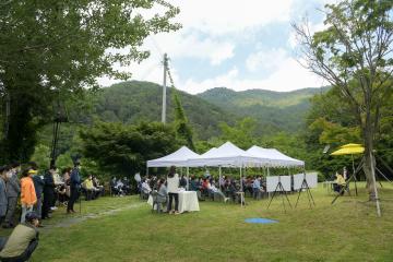 두꺼비 보호 대책 협의회와의 간담회 - 업동저수지