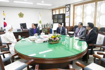 성가롤로 병원 의장실 방문