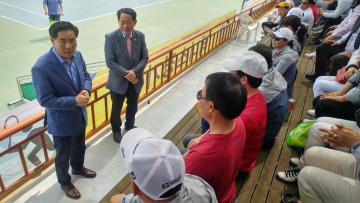 전남체전 출전 선수단 격려