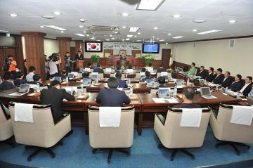 제6대 순천시의회 후반기 김대희 의장 취임식