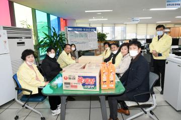 순천시의회 코로나19 상황실 등 근무자 위문 격려