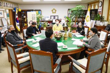 순천시의회  의장단 회의