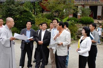 문화경제위원회 현장 활동 - 선암사