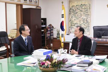 순천세무서장 의장실 방문