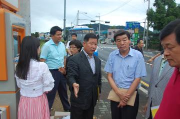 도시건설위원회 현장 방문