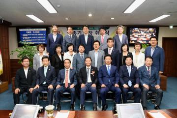 제7대 순천시의회 후반디 의장 취임식