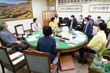 순천교육지원청 교육장 면담