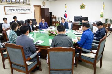 성북구의회 의원단 방문