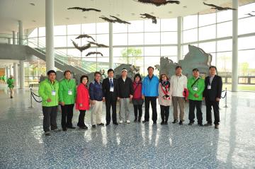 서울 성북구의회 의원 정원박람회장 방문