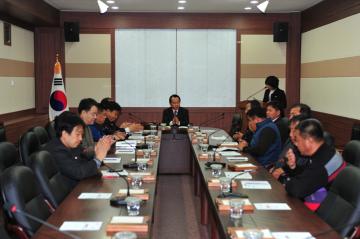 순천시농민회 투쟁위원회와 간담회