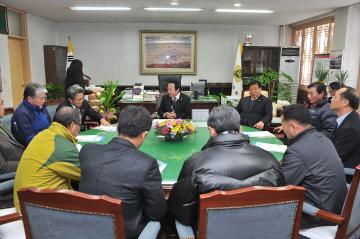 해남군의회 의원 방문