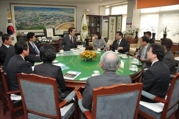 일본 스이타시장 일행 방문(2009.10.12) 